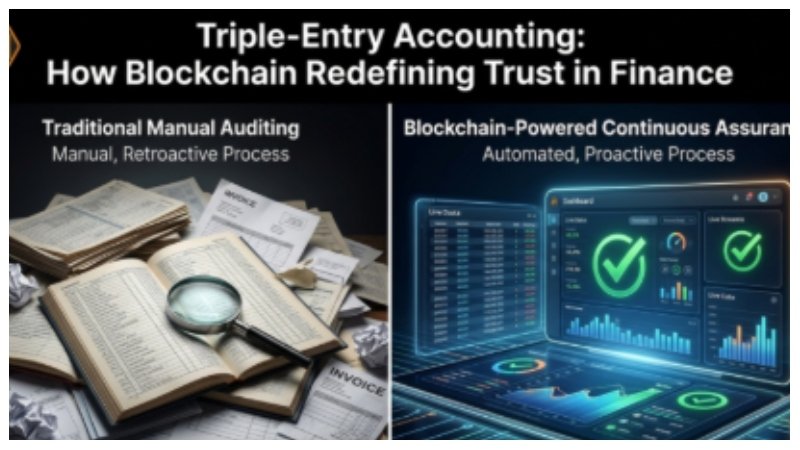 Triple-entry accounting